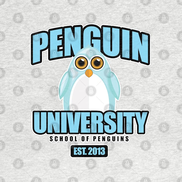 Penguin University - Blue by adamzworld